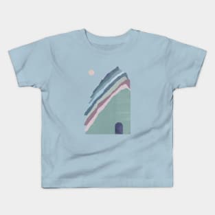 abstract landscape art Kids T-Shirt